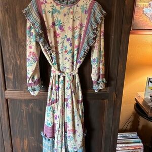 Floral Ruffle Long Sleeve Dress